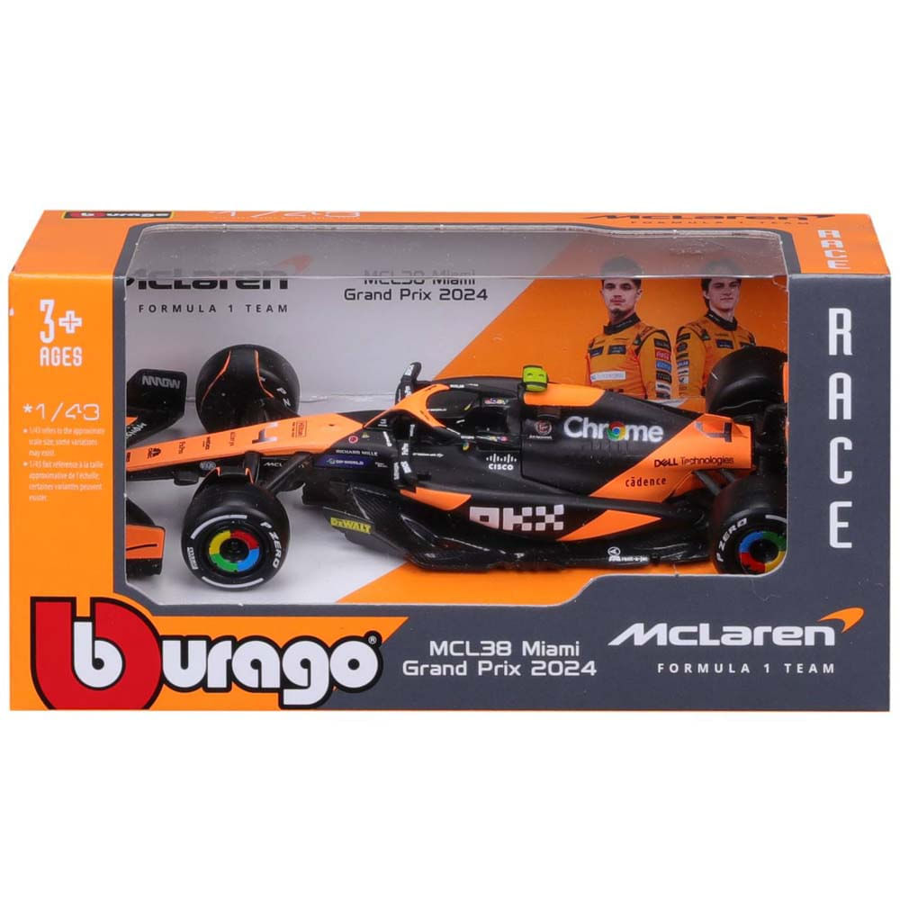 Coleccionable Mclaren Lando 1:43 BBURAGO 18-38214