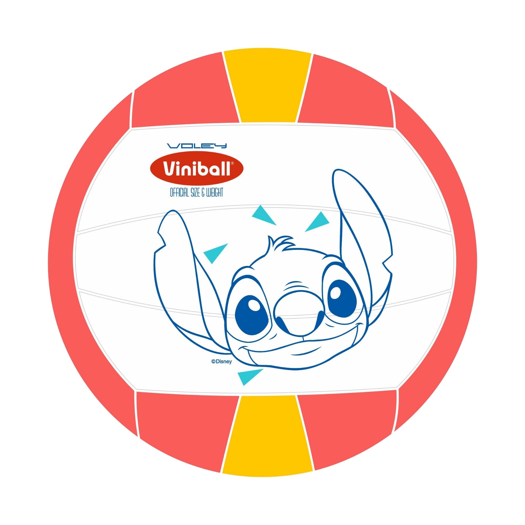 Pelota Voley Stitch Semi Deportiva VINIBALL (Modelos Aleatorios)