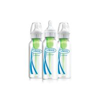 Biberón Para Bebe Dr Browns Pack De 3 De Polipropileno Boca Estrecha De 8 Oz/250Ml