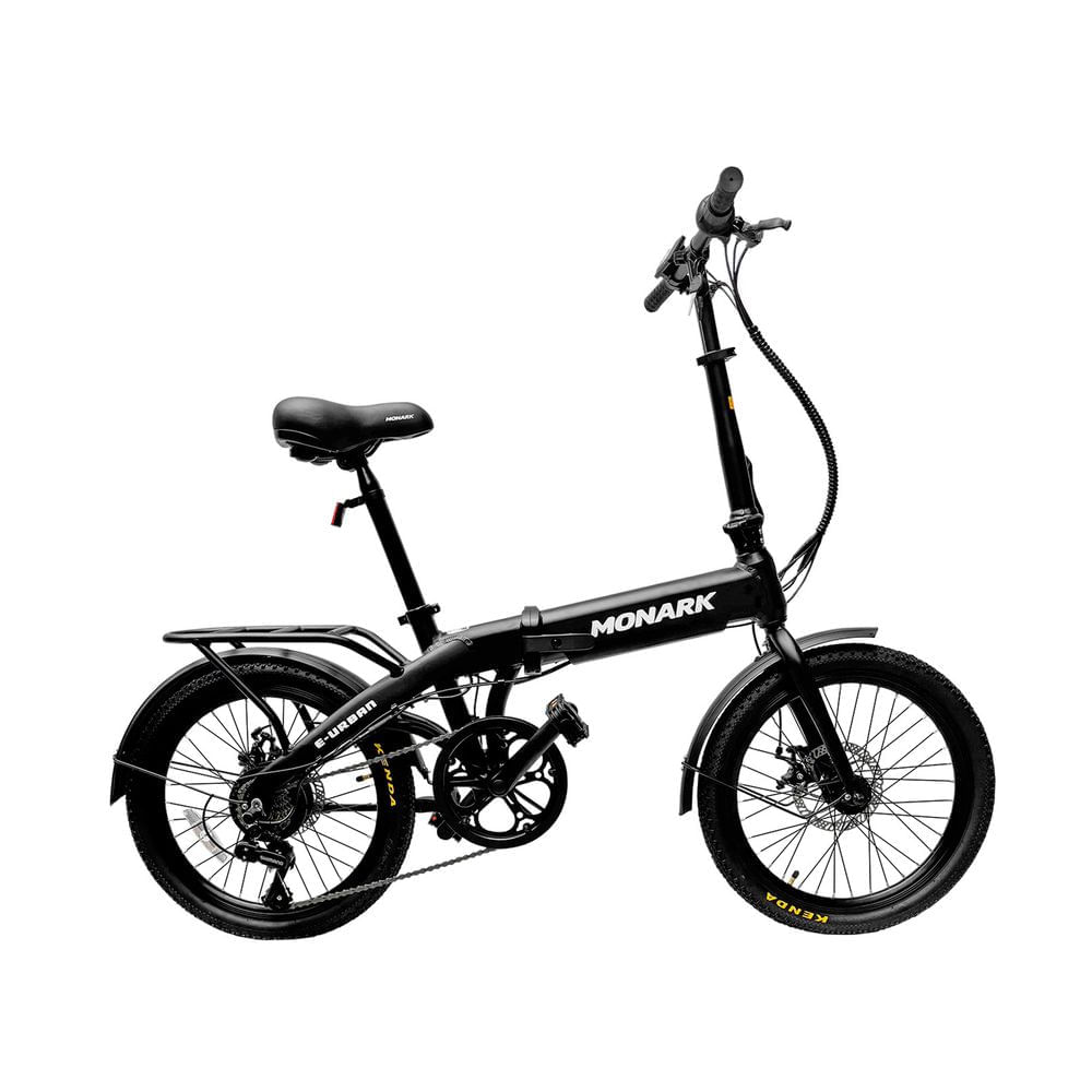 Bicicleta Eléctrica Monark E-Urban Aro 20 Negro Mate