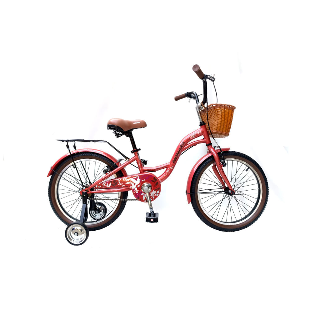 Bicicleta Monark Romantic Girl Aro 20 Terra Rosa