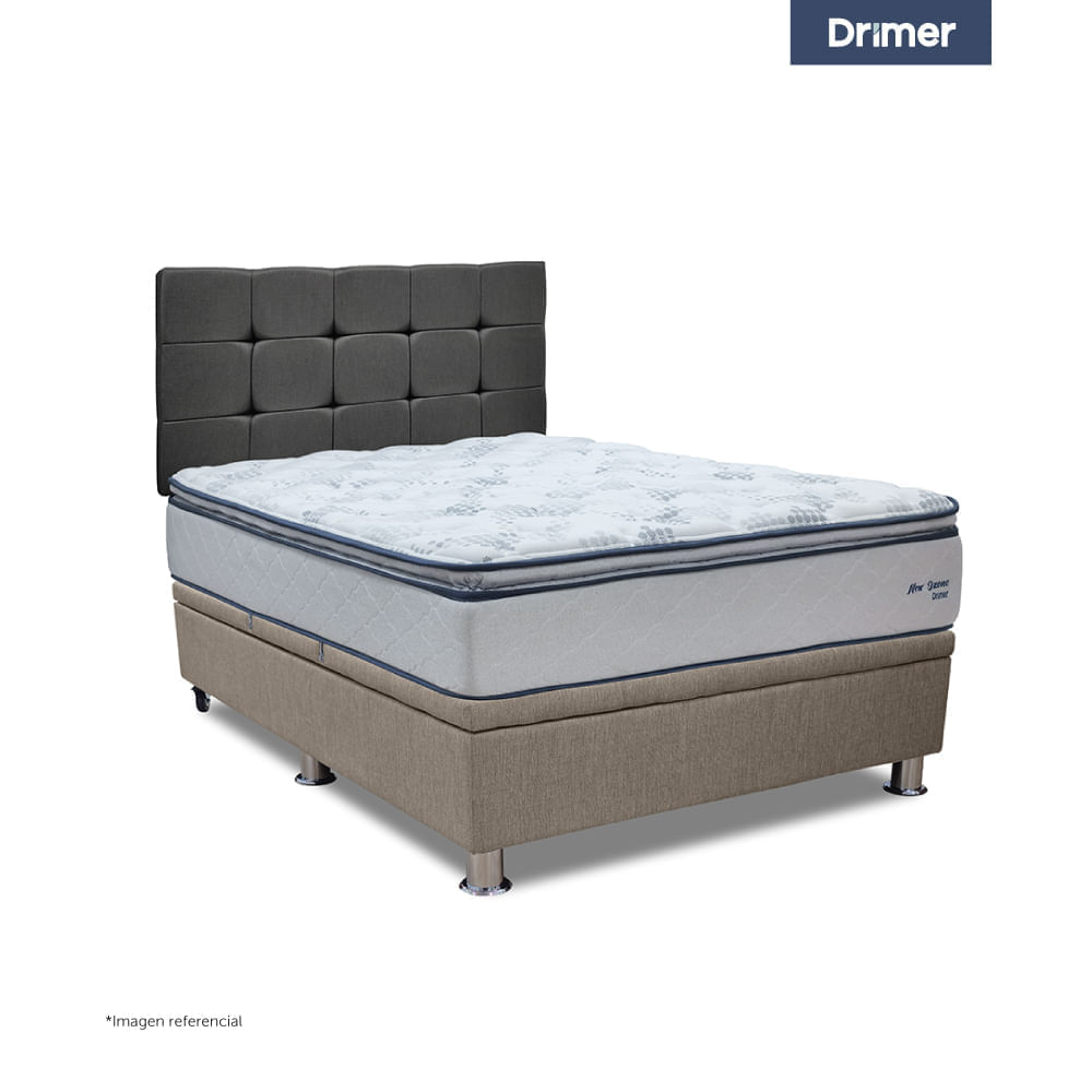 Dormitorio Praktibox Ozono 2 Plazas Beige