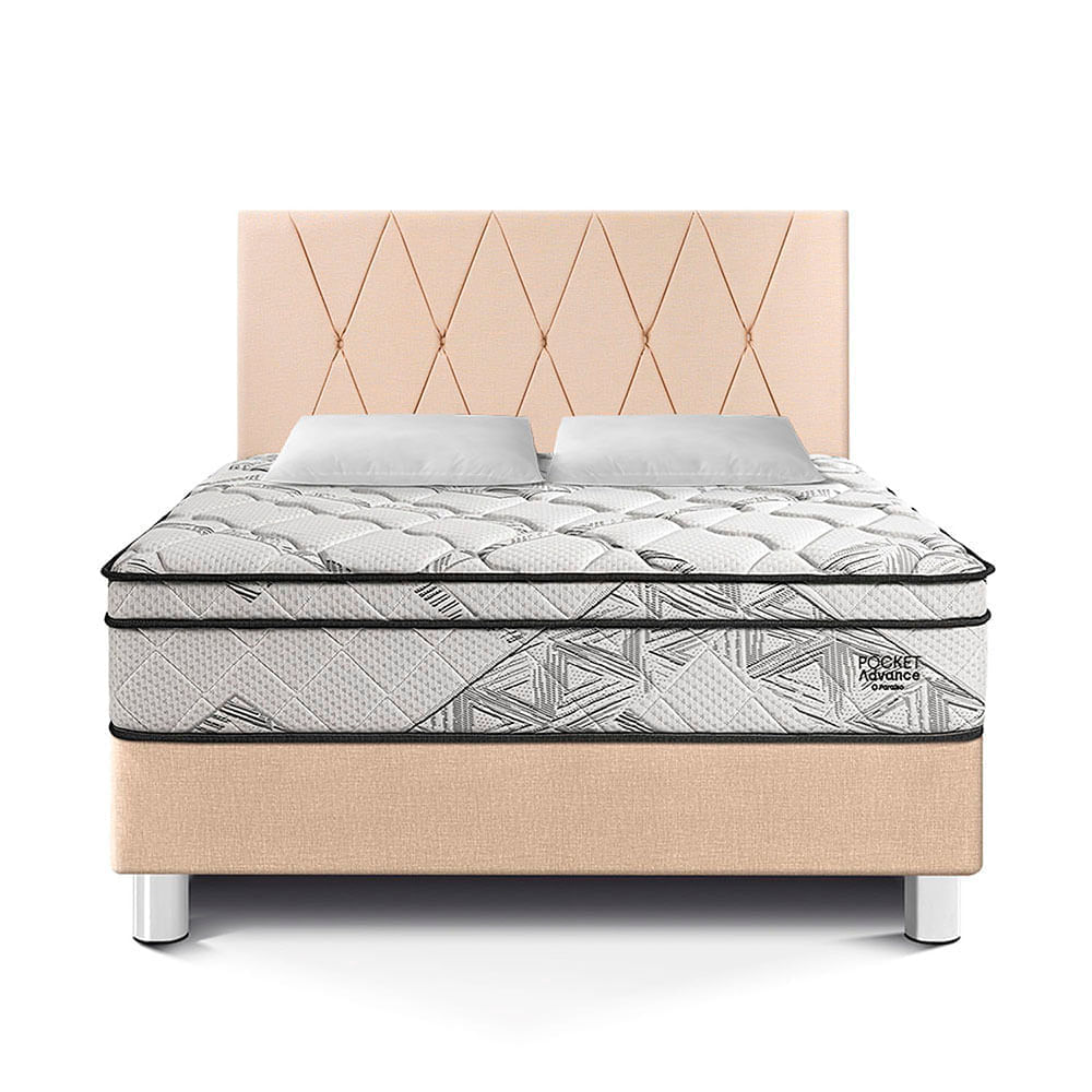 Dormitorio Pocket Advance King Champagne