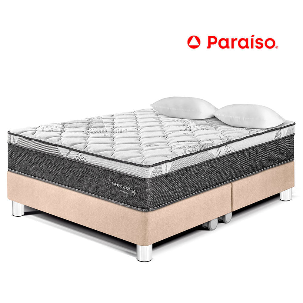 Cama Pocket Star King Champagne