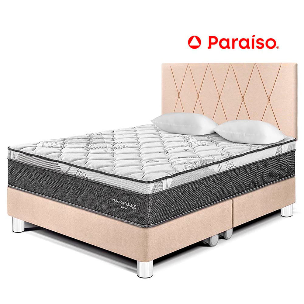 Dormitorio Pocket Star King Cabecera Loft Champagne