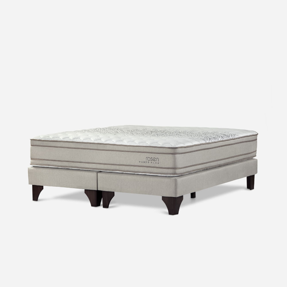 Cama Europea Tempo Plus Niebla Queen