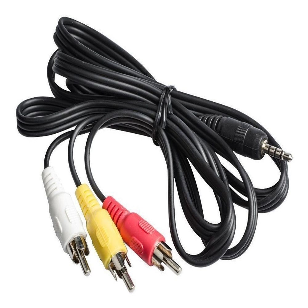 cable de video plug 3.5mm a 3 rca - Compra en