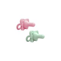 Set De Chupones Dr Browns Silicona Verde Y Rosa