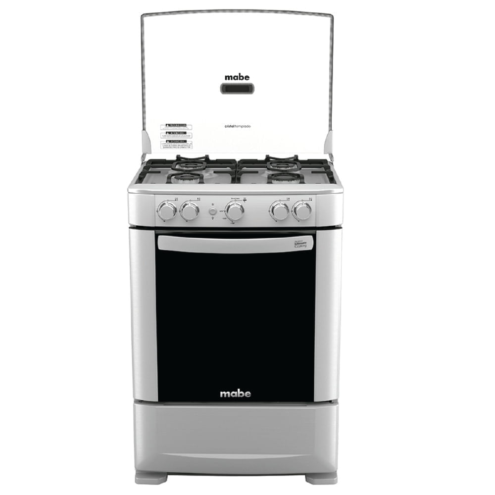 Cocina Mabe 4 Hornillas CMP6035FX0 Gris