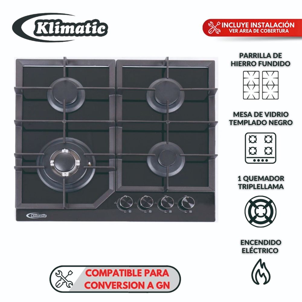 Cocina Empotrable 60cm – Alessia