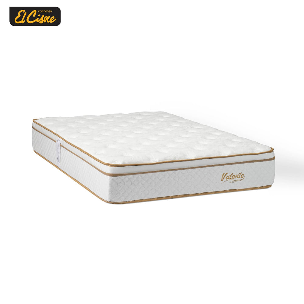 Colchon Valente 1.5 Plazas + 1 almohada viscoelastic + 1 protector