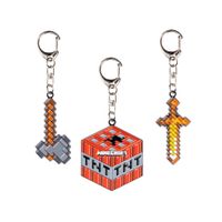 Minecraft Llave Metalico Pack 3 Und Tnt
