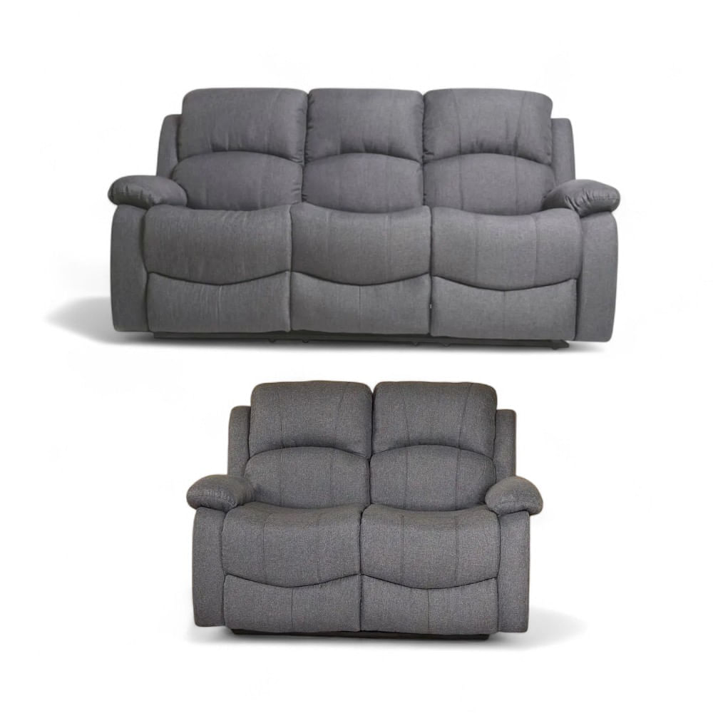 Juego De Sala Reclinable Pietro 3-2 Cuerpos