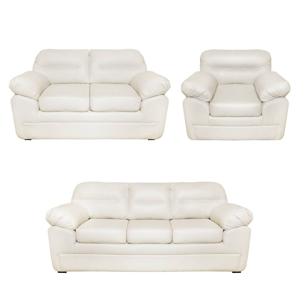 Juego de Sala Luxus 3-2-1 Beige