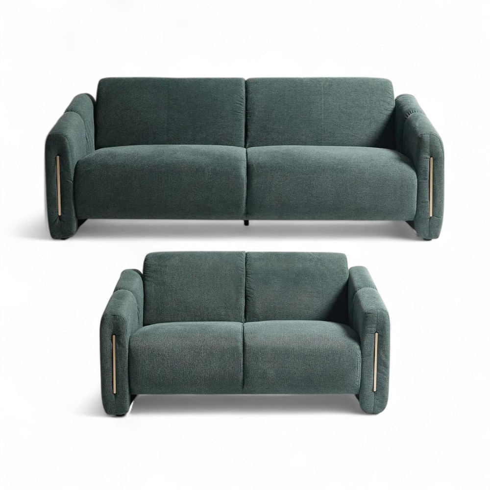 Juego De Sala Serena 3-2 Cuerpos Verde