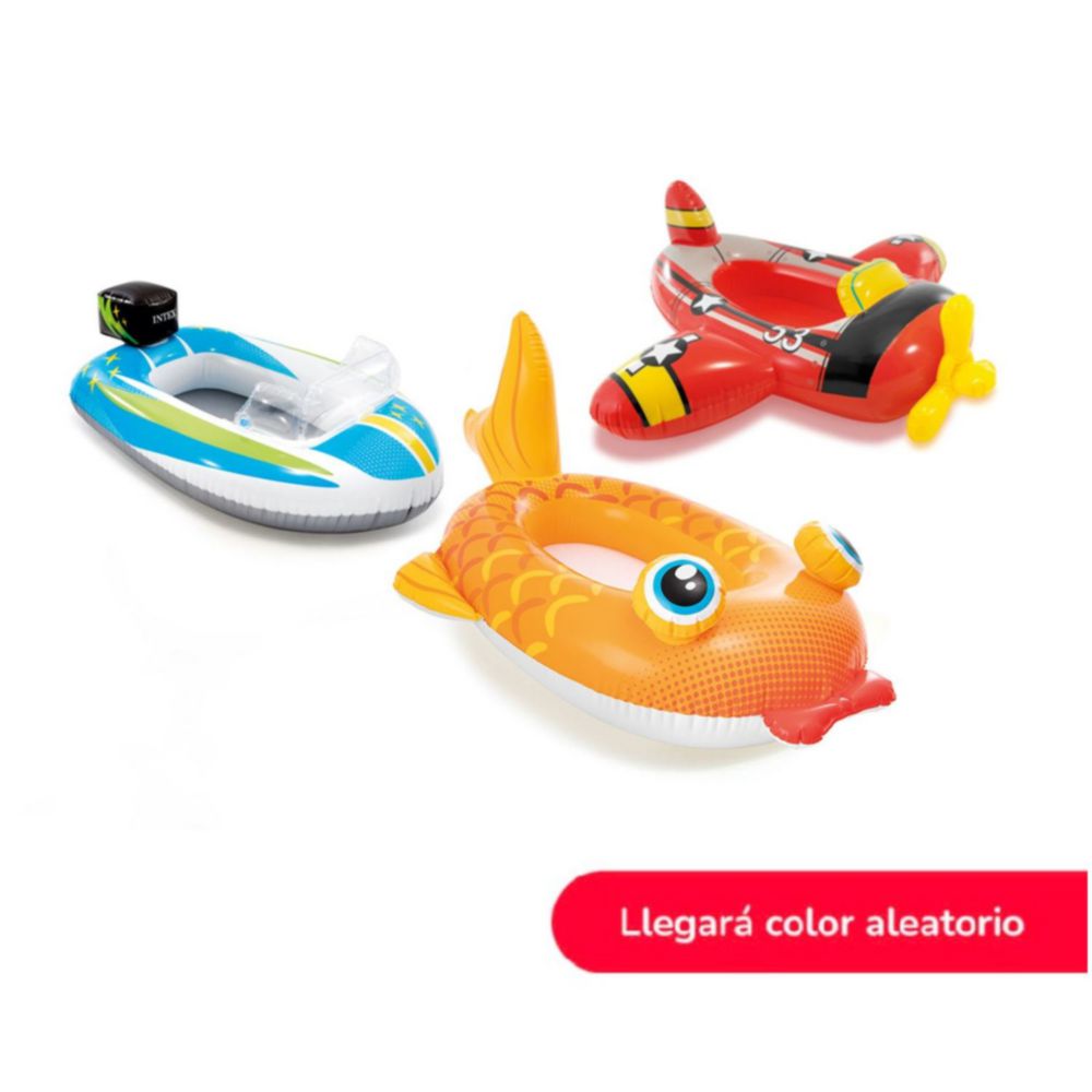 Vehículo Inflable Intex Surtido 3+