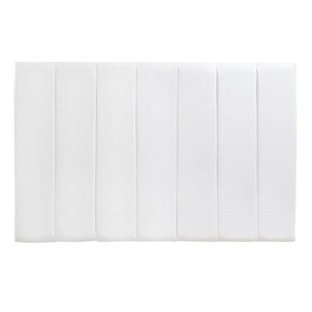 Cabecera 2 plazas Boston blanco - Villa Hogar Cabecera 2 plazas Boston blanco - Villa Hogar