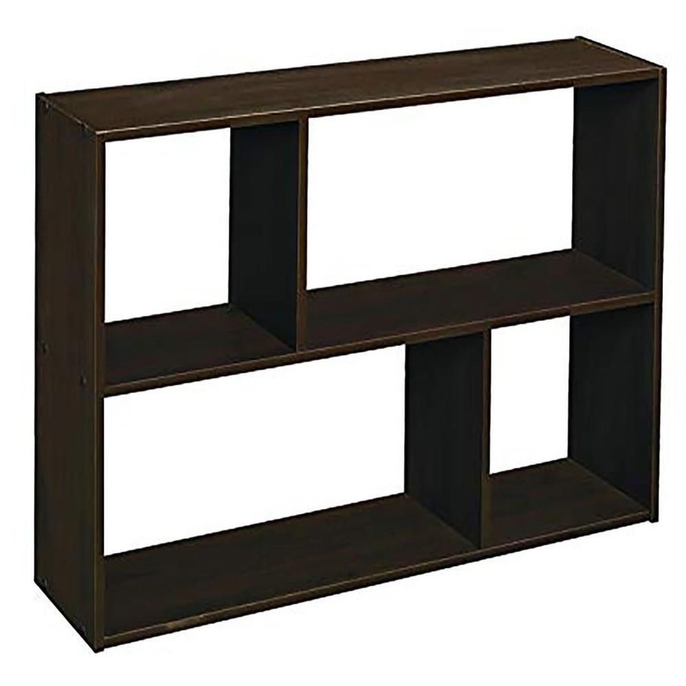 Estante organizador Cubico expresso wengue - Villa Hogar