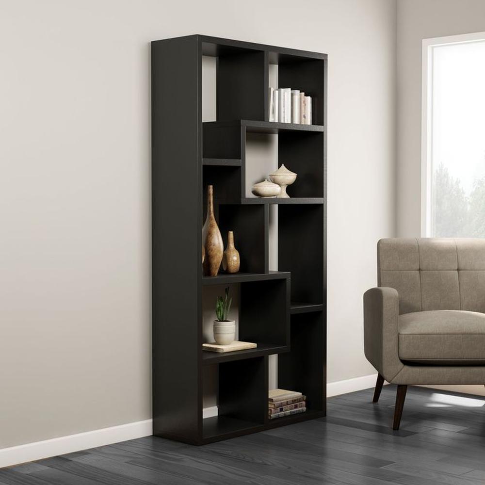 Estante organizador Aldora negro - Villa Hogar