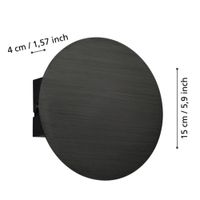 Lámpara Pared Eglo Talamello D150