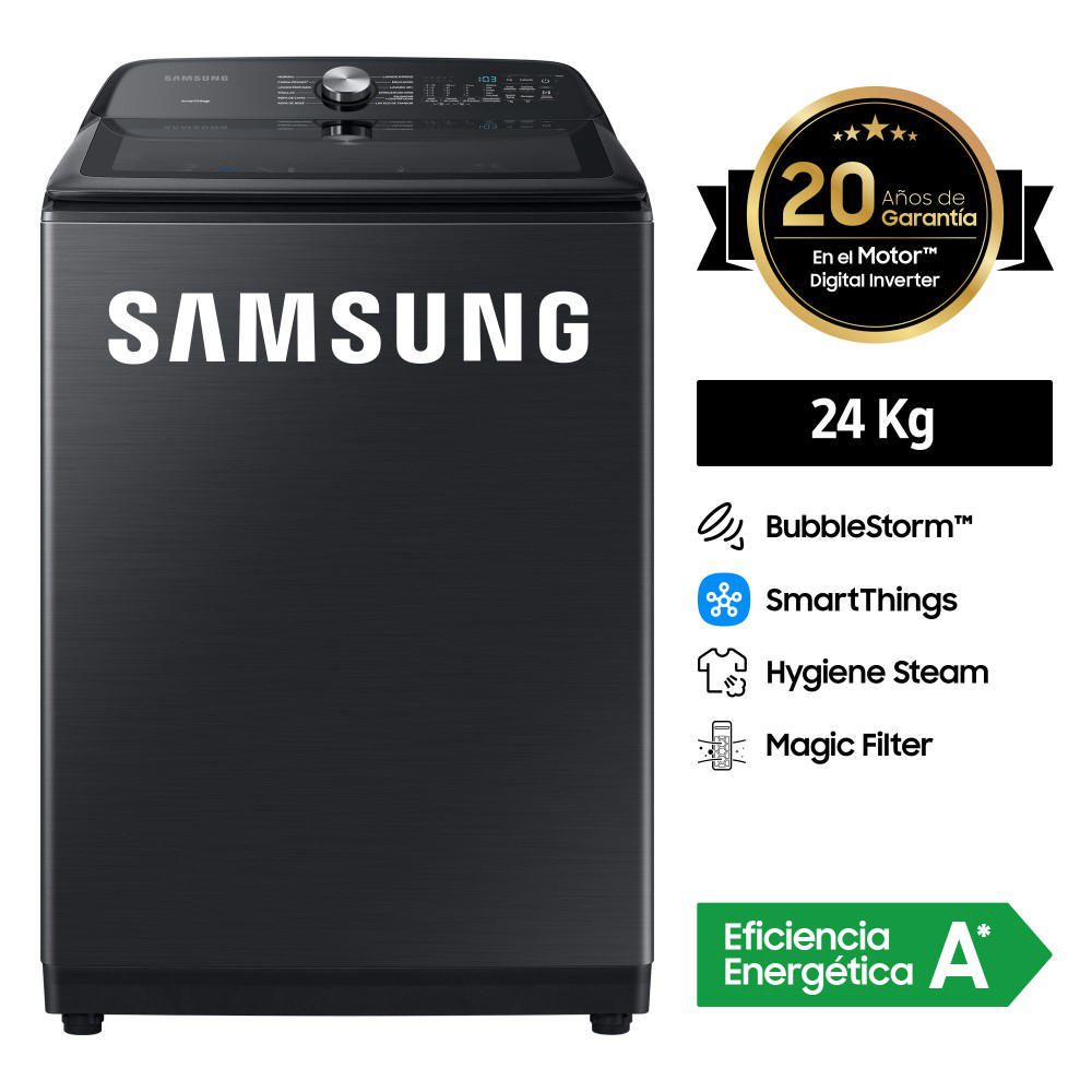 Lavadora Bubble Smart 24Kg WA24A8377GV/PE Negra