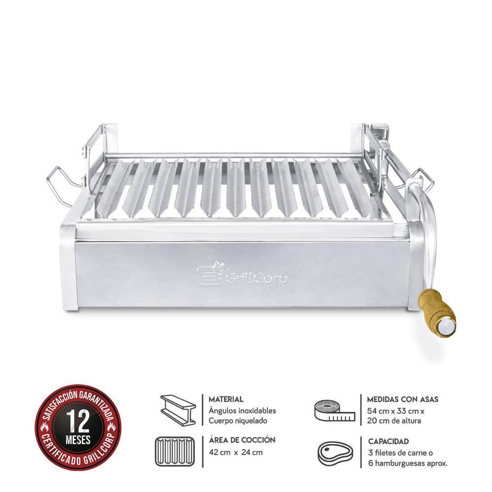 Parrilla Junior con Sistema de Levante Mixta