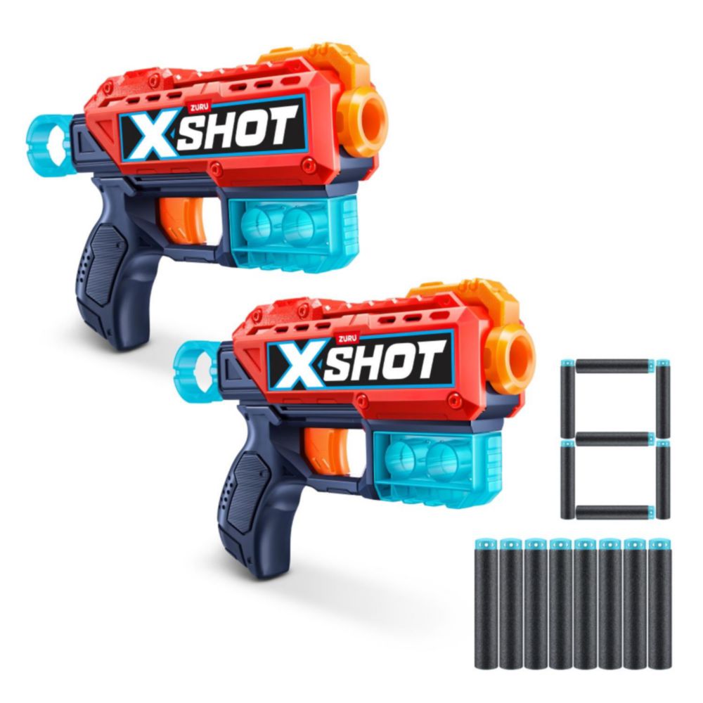Lanzadores De Dardos X-Shot Kickback Pack X2