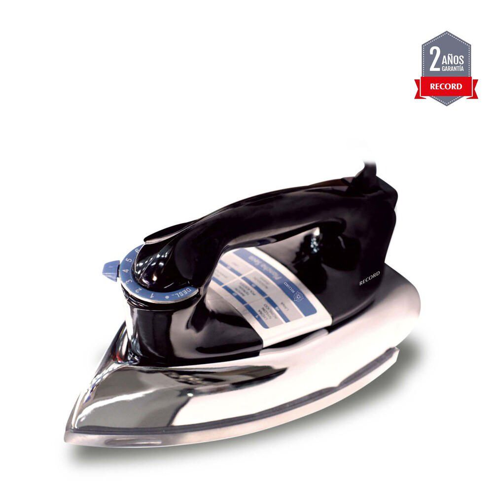 Plancha Classic Collection Record Rec-Clpal100 B/Aluminio Gris