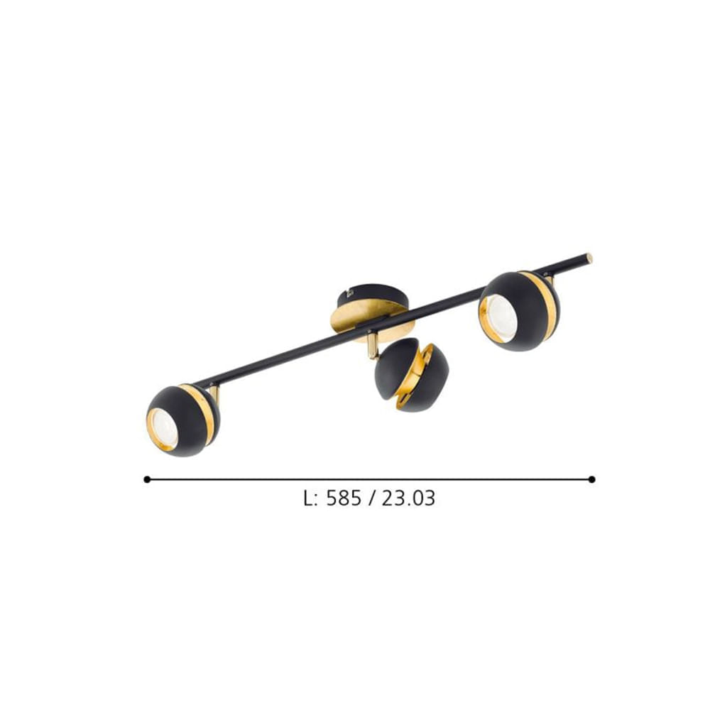 Spot Eglo Nocito Gu10 3X3W