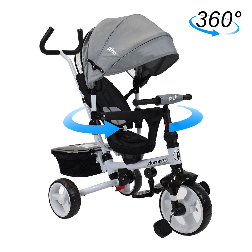 Triciclo Niños Priori Aaron Gris