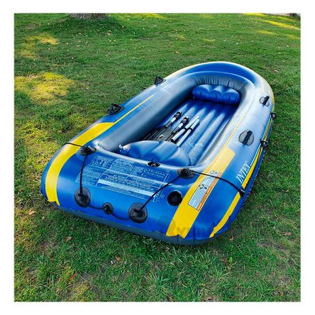 Bote para 3 Personas con Inclusiones en Tono Azul Y+Agendita
