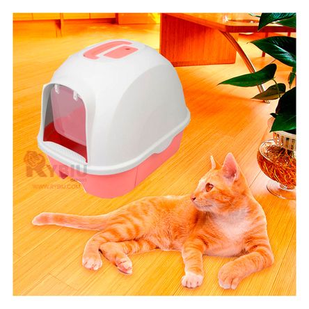 Arenero Util para el Hogar de Color Fucsia Y+Papel de Regalo Arenero Util para el Hogar de Color Fucsia Y+Papel de Regalo