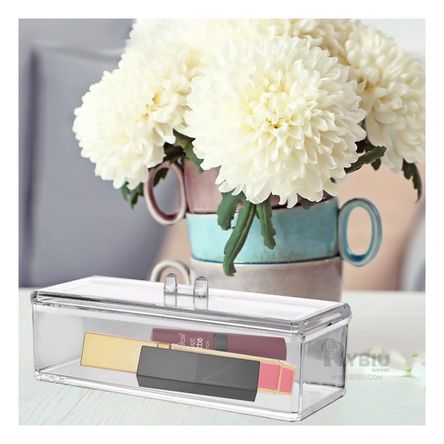 Caja Multiusos de Maquillaje Transparente Y+Agendita