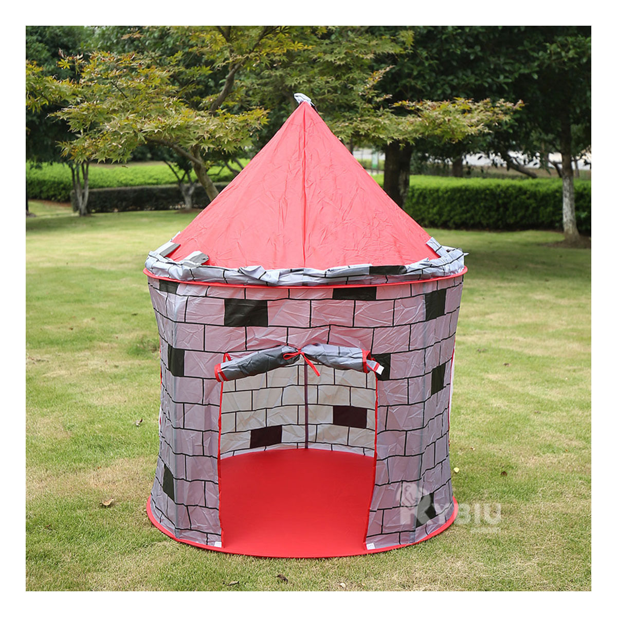 Carpa de Campo Diseño Variado en Color Rojo