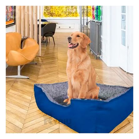Cama Canina de Color Azul en Talla XXL Y+Papel de Regalo Cama Canina de Color Azul en Talla XXL Y+Papel de Regalo