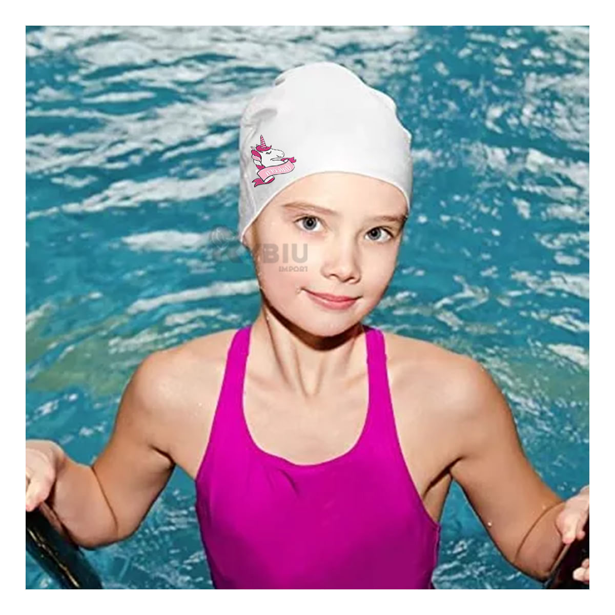 Cofia Versatil para Natacion Blanco Y+Post-it adhesivos