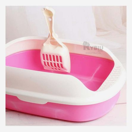 Arenero Descubierto con Pala en Rosado Y+Papel de Regalo Arenero Descubierto con Pala en Rosado Y+Papel de Regalo