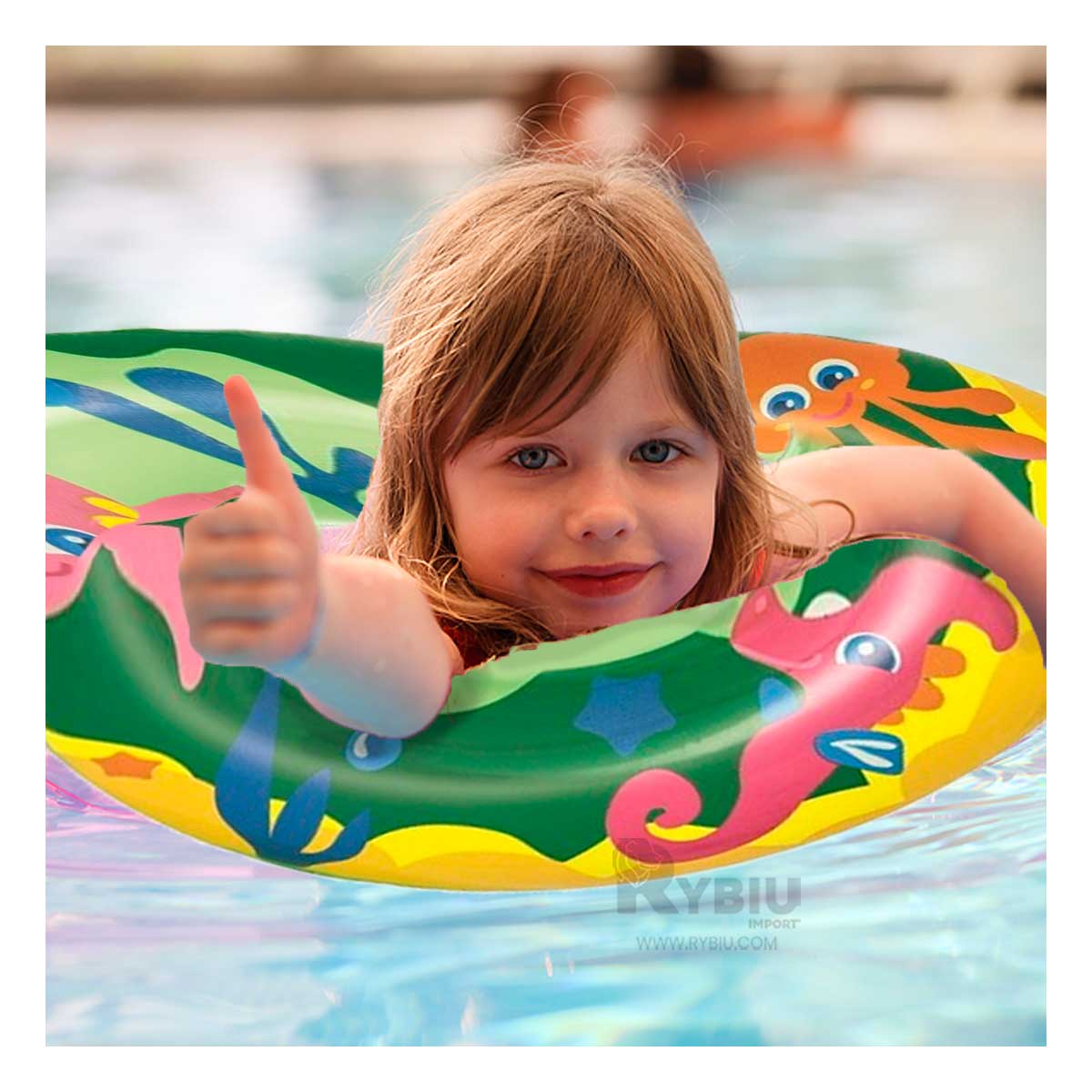 Flotador Versatil y Practico Verde Y+Stickers