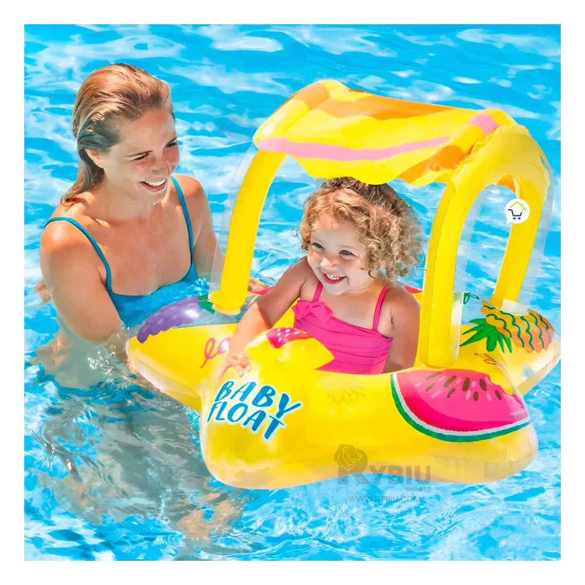 Flotador Funcional para Niños de Color Amarillo