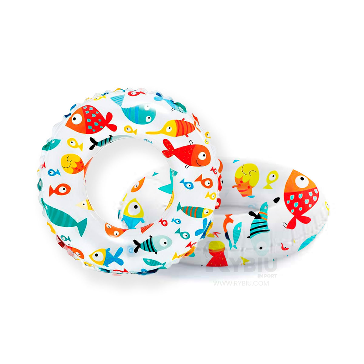 Flotador Exclusivo para Niños Color Blanco Y+Stickers