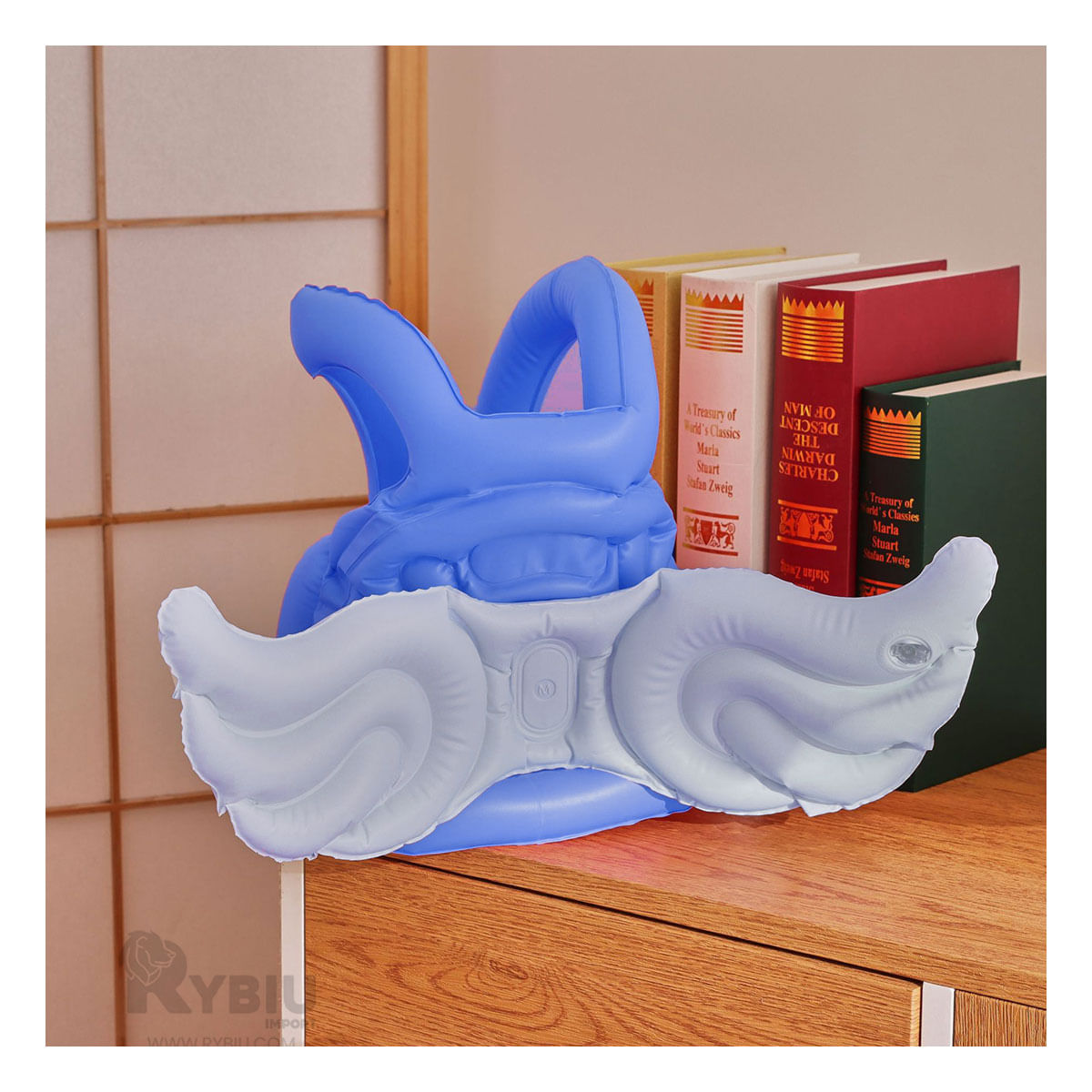 Flotador Versatil para Bebes de Color Azul Y+Stickers