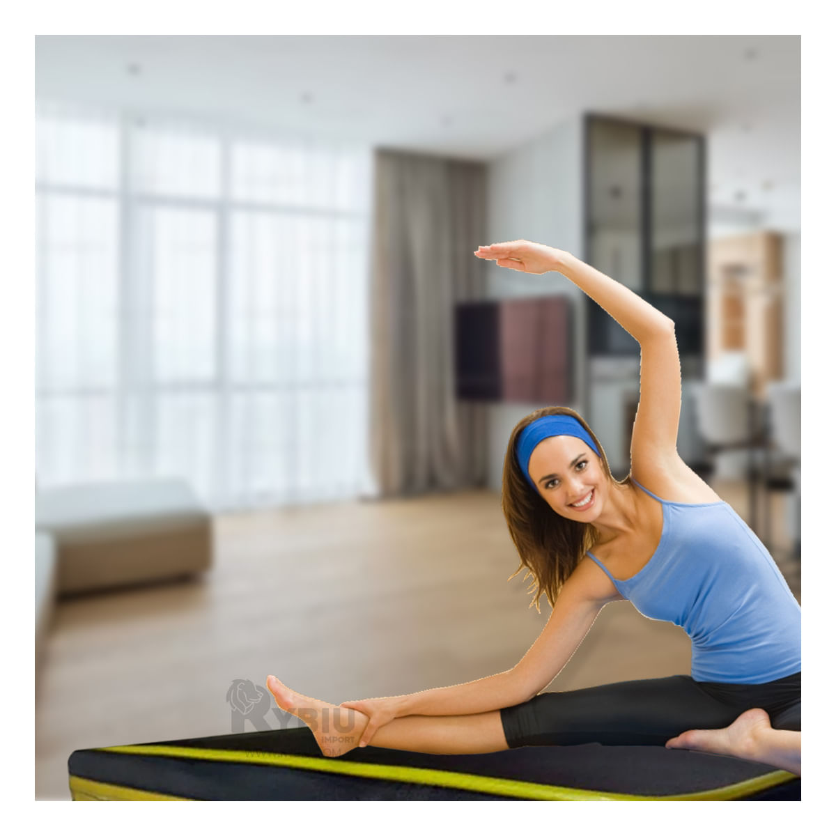 Colchoneta de Entrenamiento Fitness en L Amarillo Y+Agendita