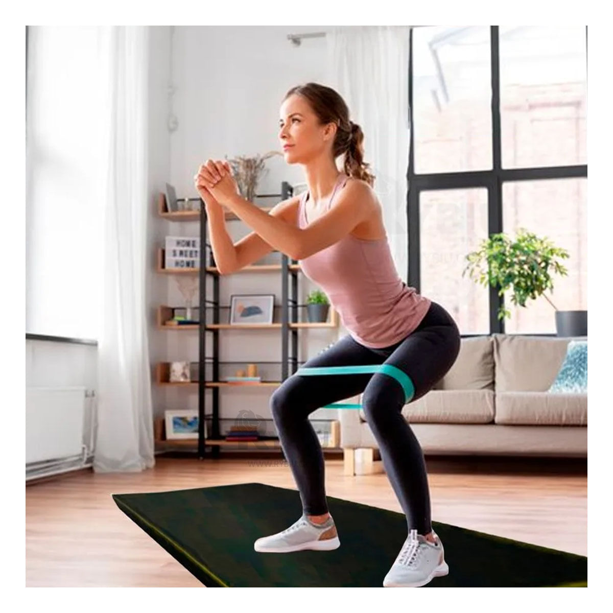 Colchoneta para Deporte Color Amarillo