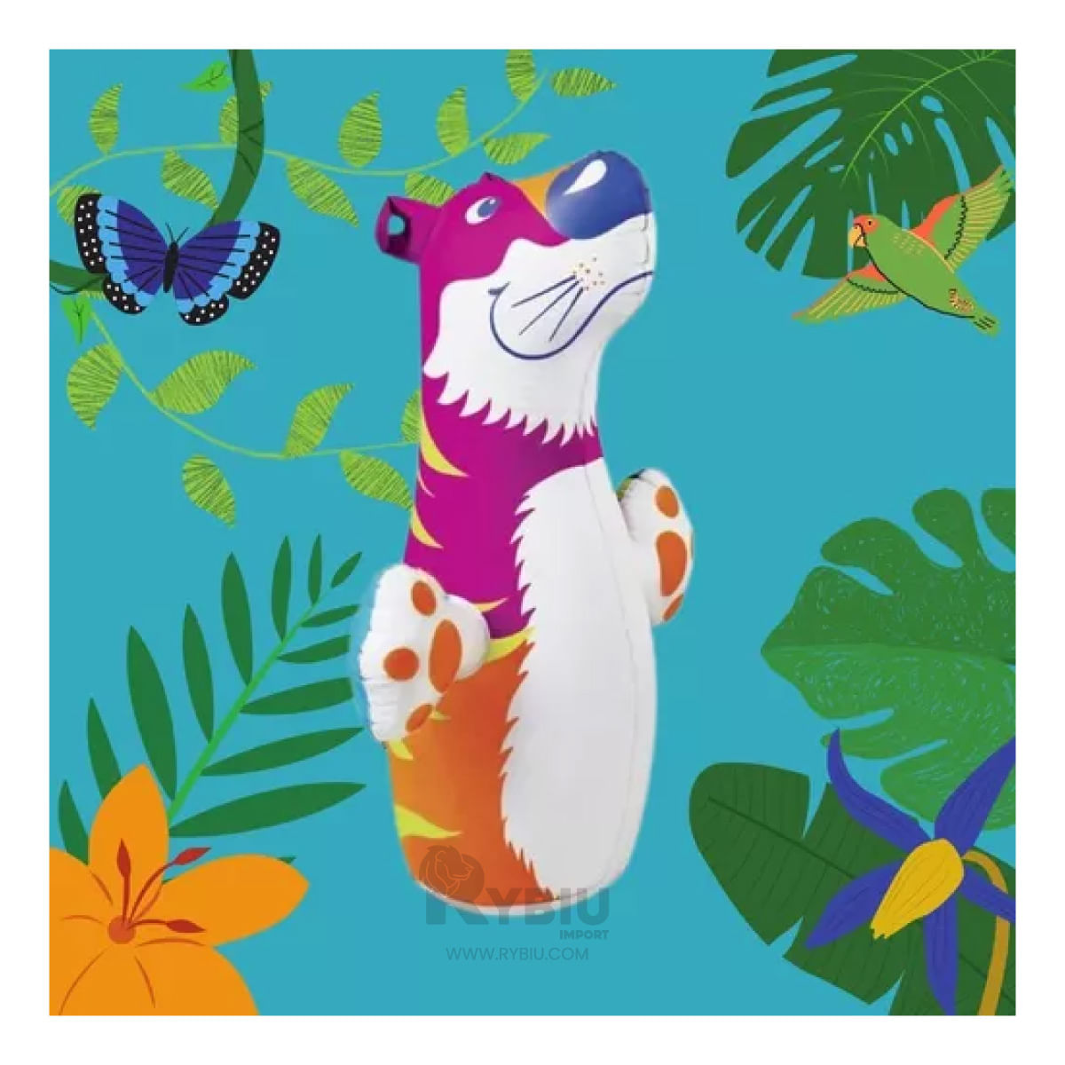 Porfiado Divertido Inflable en Diseño Tigre