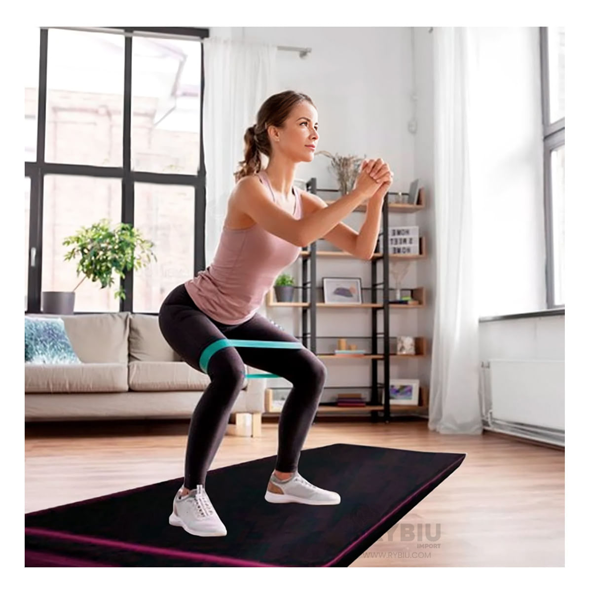 Colchoneta para Deporte Color Rosado