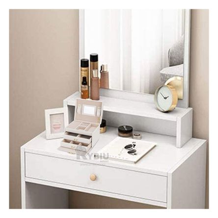 Joyero Portatil de 3 Niveles de Color Blanco Y+Agendita