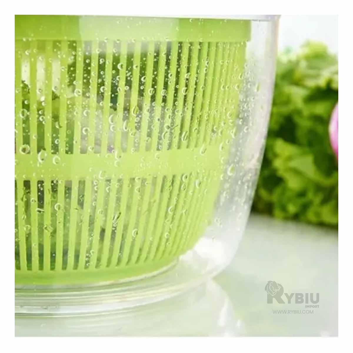 Escurridor Moderno de Verduras en Tono Verde Y+Agendita