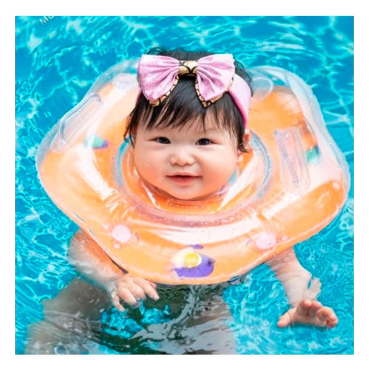 Flotador Comodo y Estable para Niños Anaranjado Y+Agendita