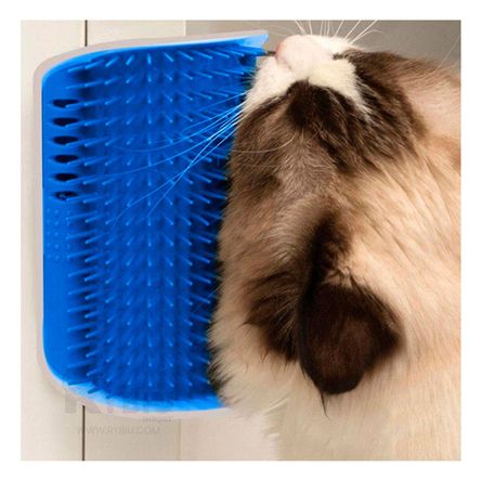 Rascador Ergonomico y Util en Color Azul Y+Stickers Rascador Ergonomico y Util en Color Azul Y+Stickers