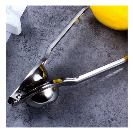 Exprimidor Practico de Color Plateado Y+Papel de Regalo